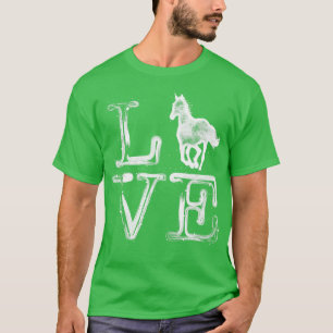 I Liebe Pferde Reiten Reitgeschenke für Pferde T-Shirt
