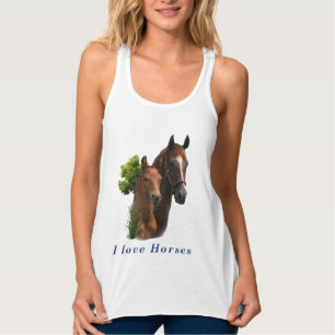 I Liebe Pferde Tank Top