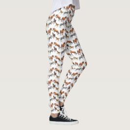 I Liebe-Pferdepferdeartige Kunst-Leggings Leggings
