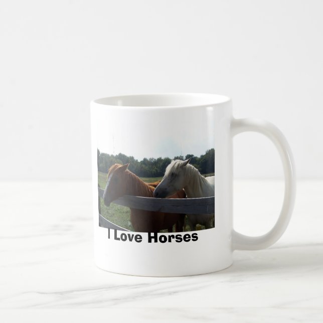 I Liebe-PferdeTasse Tasse (Rechts)