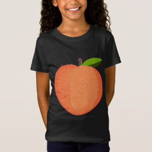 I Liebe Pfirsiche - Funkelpfirsich auf meiner Brus T-Shirt