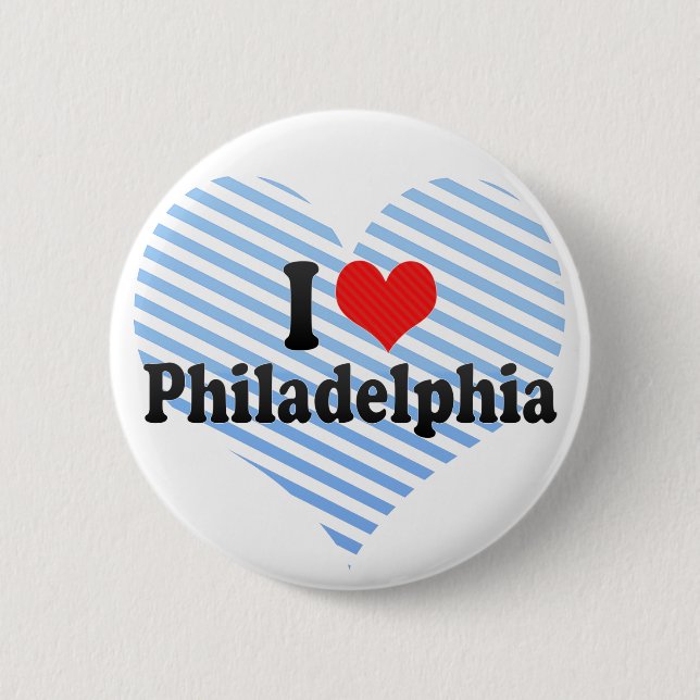I Liebe Philadelphia Button (Vorderseite)
