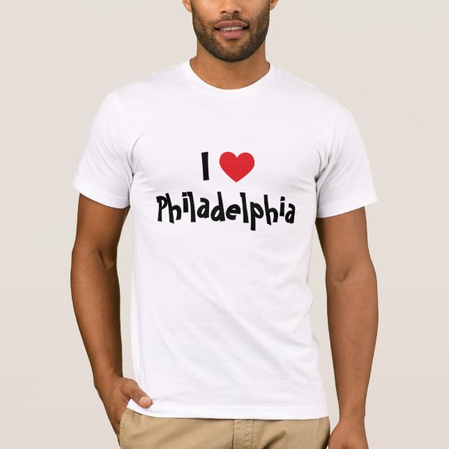 I Liebe Philadelphia T-Shirt (Vorderseite)