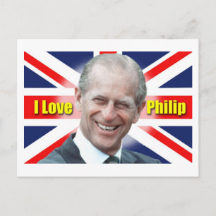 I Liebe Philip Postkarte