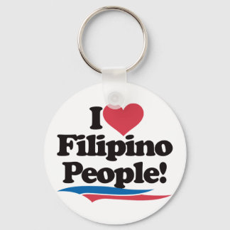 I Liebe Philippinische Bevölkerung Schlüsselanhänger