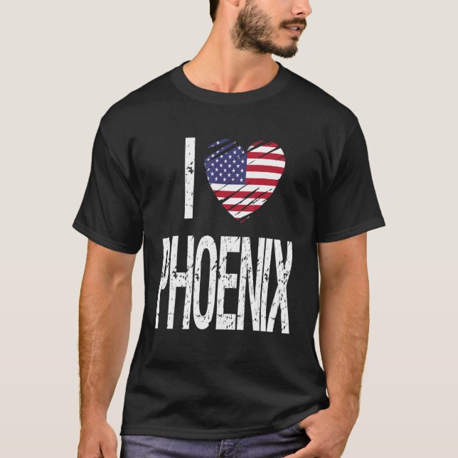 I Liebe Phoenix T-Shirt (Vorderseite)