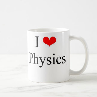 I Liebe-Physik Kaffeetasse