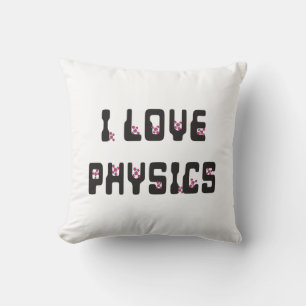 I Liebe Physik Kissen