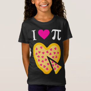 I Liebe Pi Valentinin Pizza Heart Mathe Teacher T-Shirt