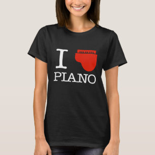 I Liebe Piano für Pianisten und Klassiker T T-Shirt