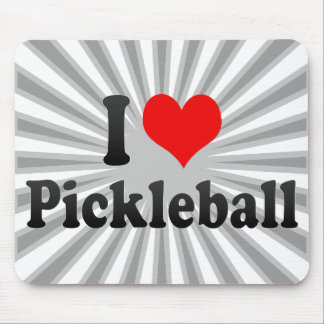 I Liebe Pickleball Mousepad