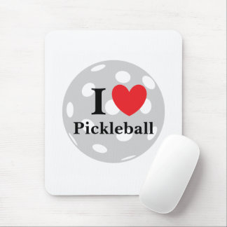 "I Liebe Pickleball" Mousepad