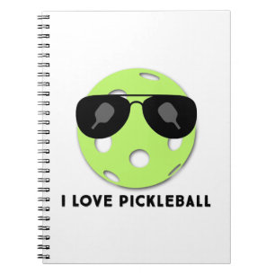 "I Liebe Pickleball" Notizblock