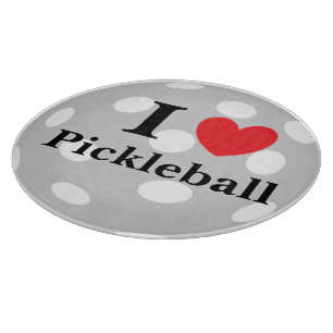 "I Liebe Pickleball" Schneidebrett