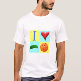 I Liebe Pickleball T Shirt