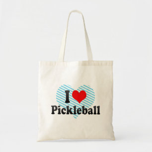 I Liebe Pickleball Tragetasche