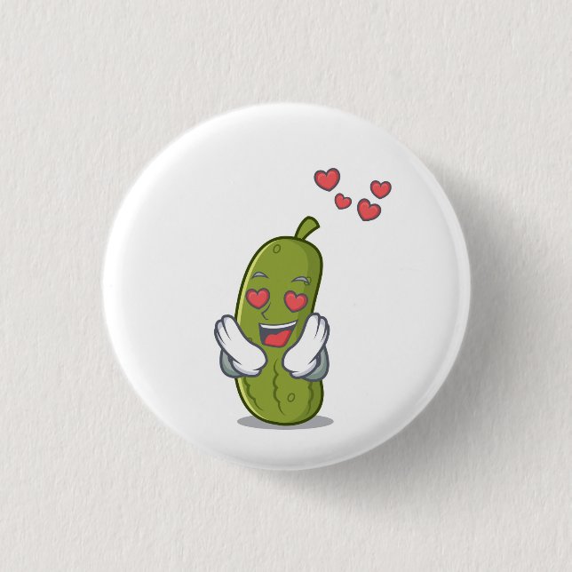 I Liebe Pickles Button (Vorderseite)