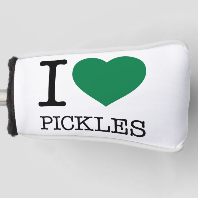 I LIEBE PICKLES GOLF HEADCOVER (Vorderseite)