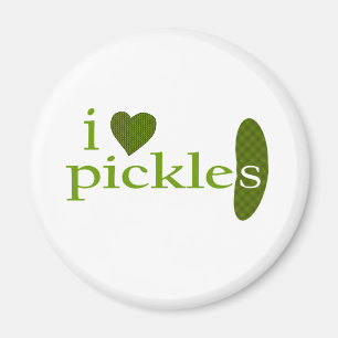 I Liebe Pickles Magnet