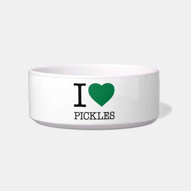 I LIEBE PICKLES NAPF (Vorderseite)
