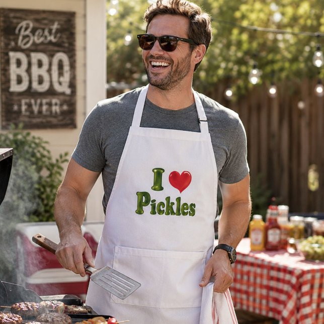 I Liebe Pickles Schürze (Von Creator hochgeladen)