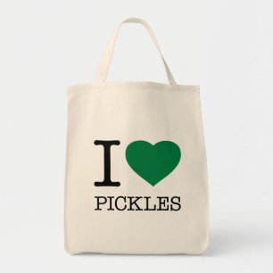 I LIEBE PICKLES TRAGETASCHE