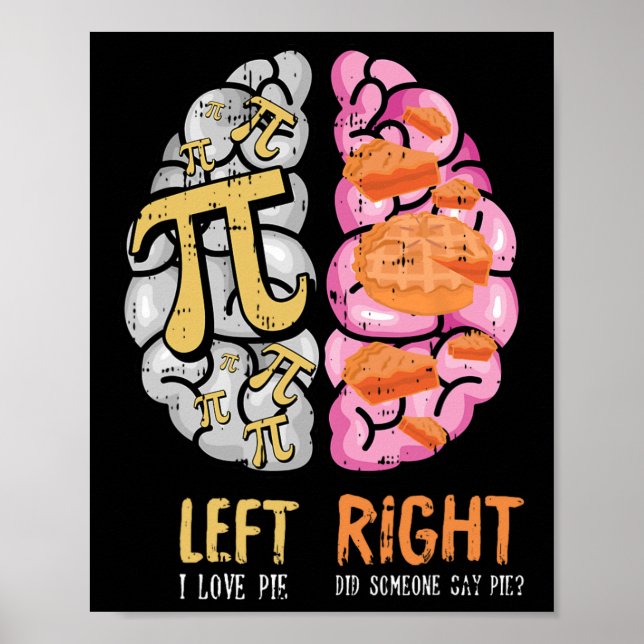 I Liebe Pie Pi Day Funny Mathe Symbole Lehrer Stud Poster (Vorne)