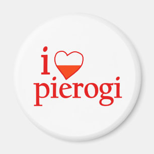 I Liebe Pierogi Magnet