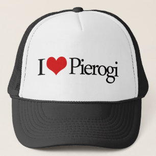 I Liebe Pierogi Truckerkappe