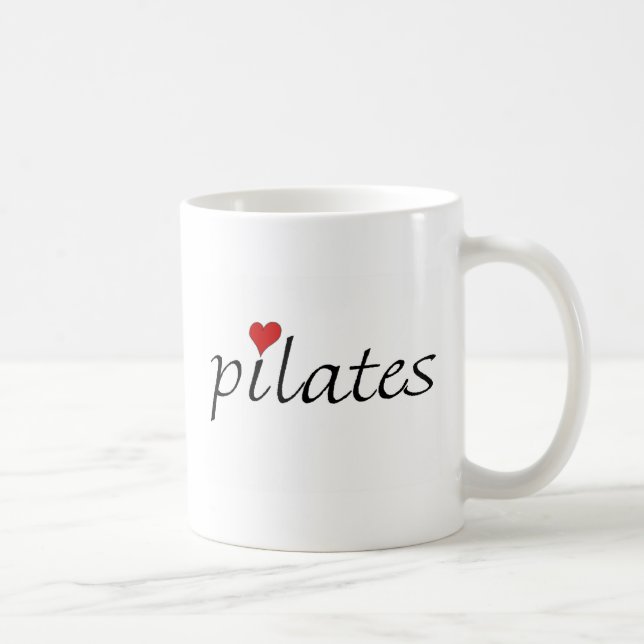 I Liebe Pilates Tasse (Rechts)