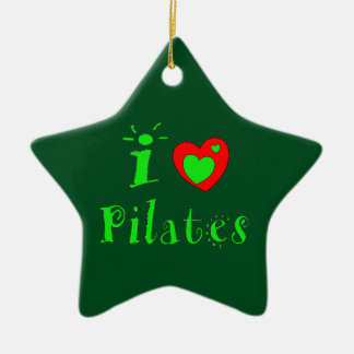 I Liebe Pilates - Weihnachtsschmuck