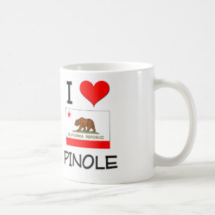 I Liebe PINOLE Kalifornien Tasse