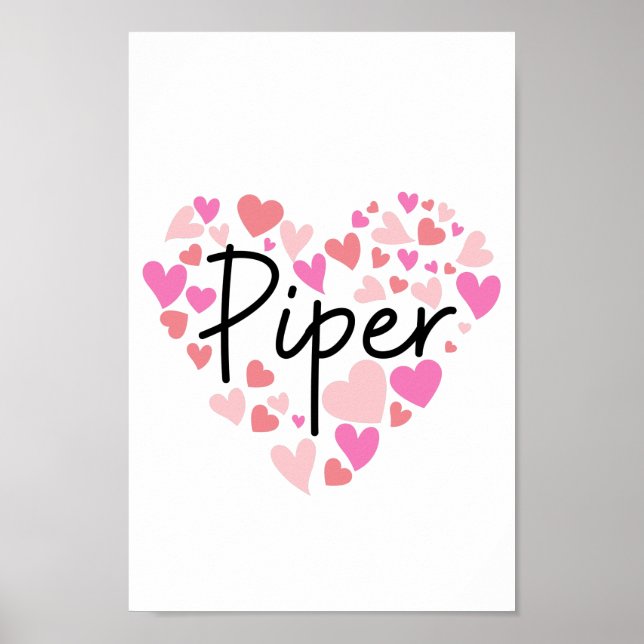 I Liebe Piper Poster (Vorne)
