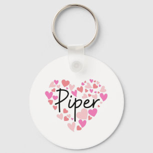 I Liebe Piper Schlüsselanhänger