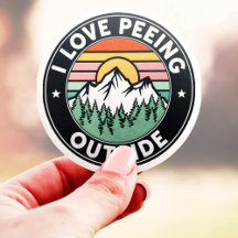 I Liebe Pissen Außerhalb der Natur Lover Vinyl