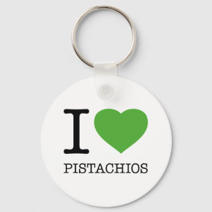 I LIEBE PISTACHIOS SCHLÜSSELANHÄNGER