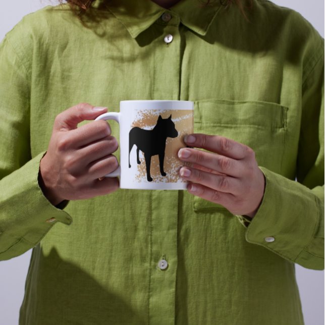 I Liebe Pitbulls Klassische Tasse (Von Creator hochgeladen)