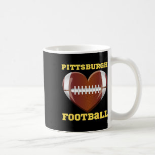 I Liebe Pittsburgh Fußball Herz Frauen Kleinkind G Kaffeetasse
