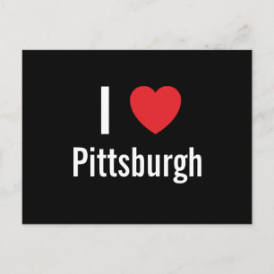I Liebe Pittsburgh Postkarte