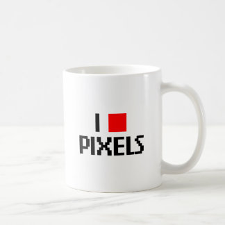 I Liebe-Pixel Tasse