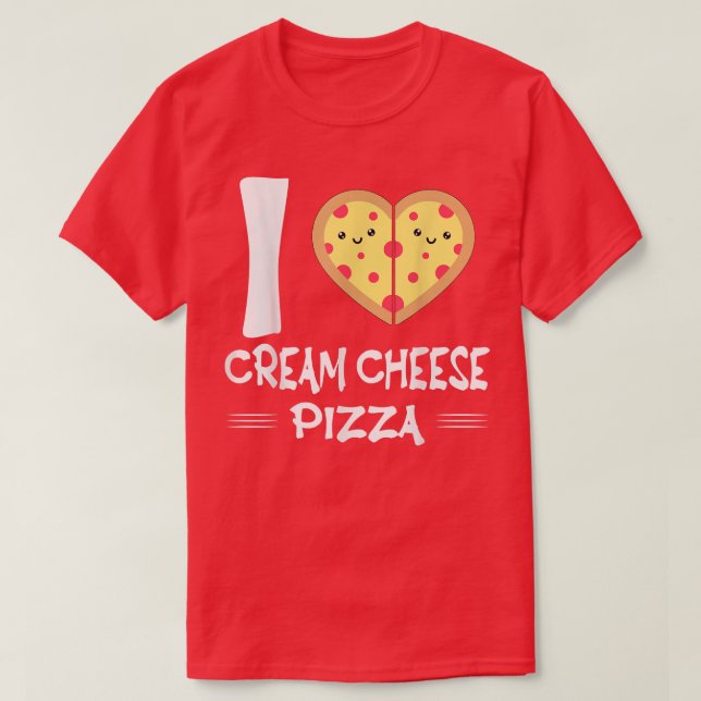 I Liebe Pizza 821135 T-Shirt (Design vorne)