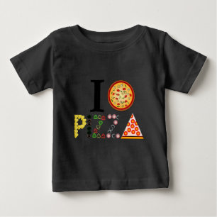 I Liebe Pizza Baby T-shirt