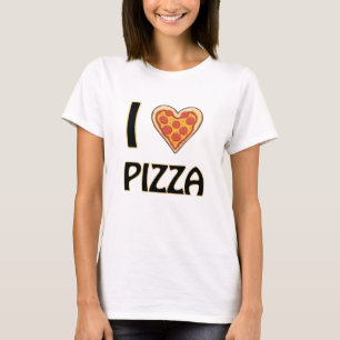 I Liebe Pizza - Funny Food Lover Geschenk T-Shirt