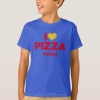 I Liebe Pizza Funny Heart Shaped Pizza Pie