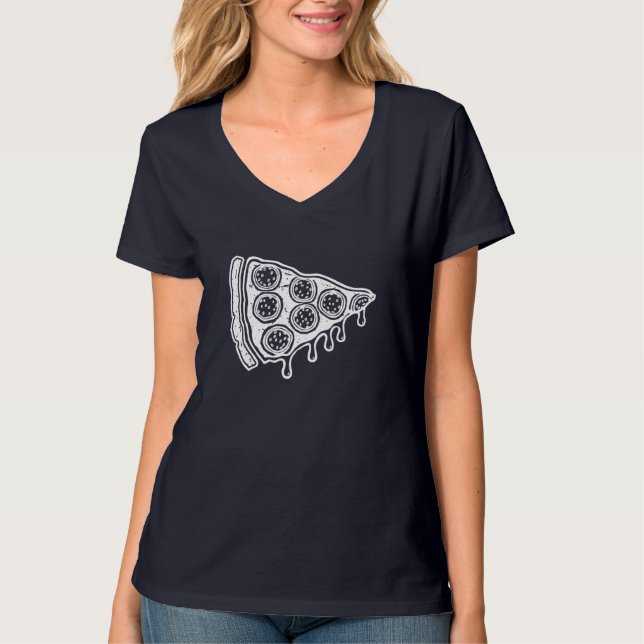 I Liebe Pizza für Men Woman Kids Fun Pizza Liebhab T-Shirt (Vorderseite)