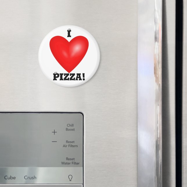 I Liebe Pizza Magnet (In Situ (Kühlschrank))
