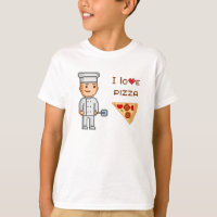 I Liebe Pizza Vintag Video Game Pizza Koch