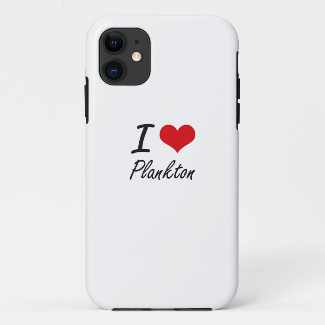 I Liebe-Plankton Case-Mate iPhone Hülle (Rückseite)