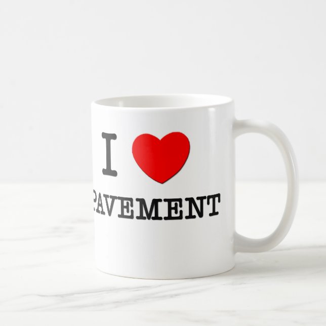 I Liebe-Plasterung Tasse (Rechts)