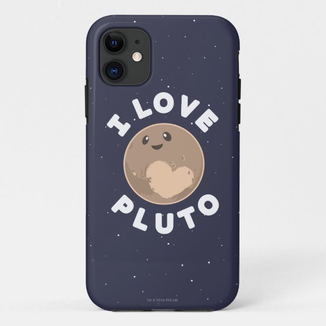 I Liebe Pluto Case-Mate iPhone Hülle (Rückseite)